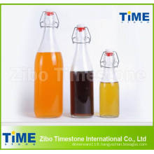 Wholesale Round Glass Drinking Water Bottle